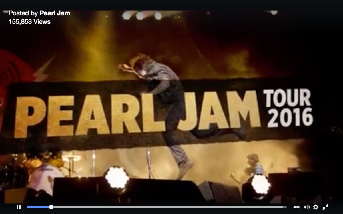Pearl Jam is touring in Boston, Philly and New York