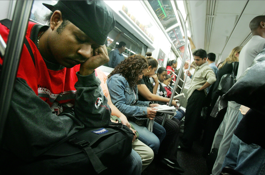 Subway riders say they don’t want to be woken up by police
