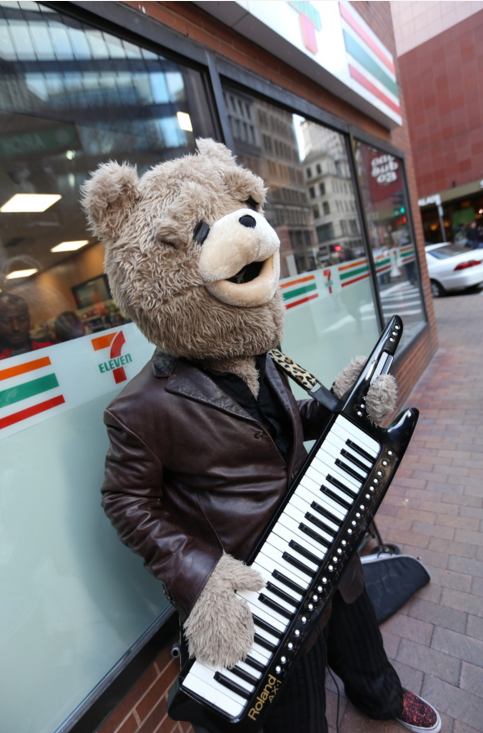 Enter this contest for the ultimate Valentine’s Day gift: Keytar Bear