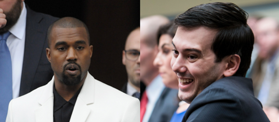 Kanye and Shkreli air financial losses in epic Twitter rants