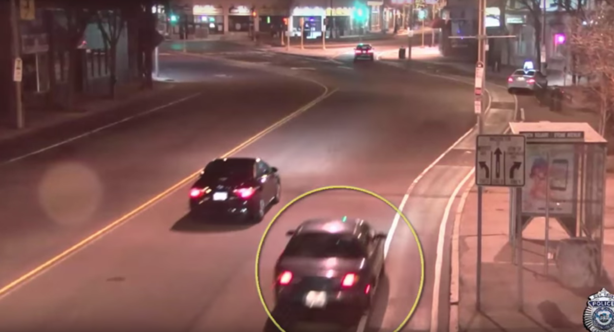VIDEO: Cambridge police seek driver who hit 77-year-old in a wheelchair
