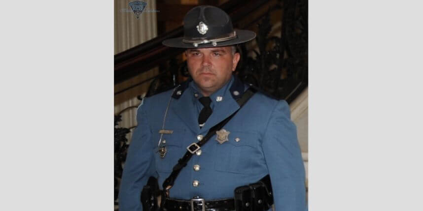 Thousands attend service of Massachusetts State Trooper