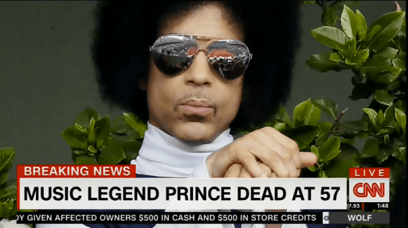 CNN’s Wolf Blitzer misremembers Prince’s ‘Purple Haze’