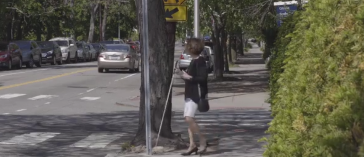 New app helps the blind safely find their way to the bus stop
