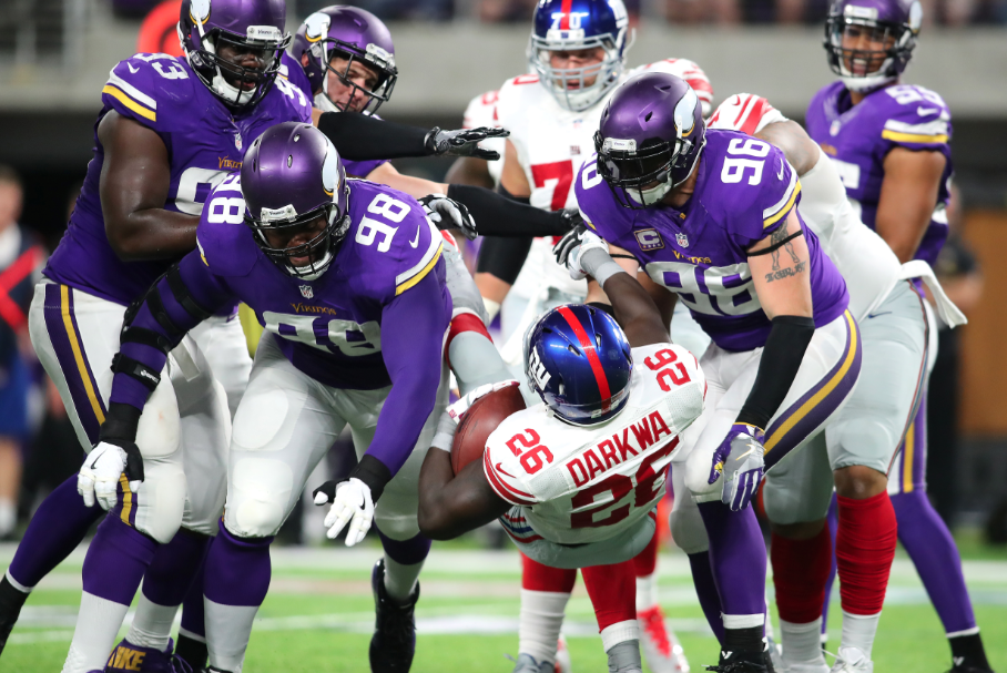 Kristian Dyer’s 3 things we learned: Giants roughed up by Vikings