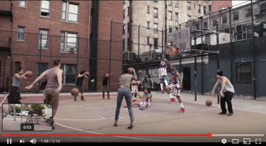 WATCH: Stomp + Harlem Globetrotters – instruments = incredible beat