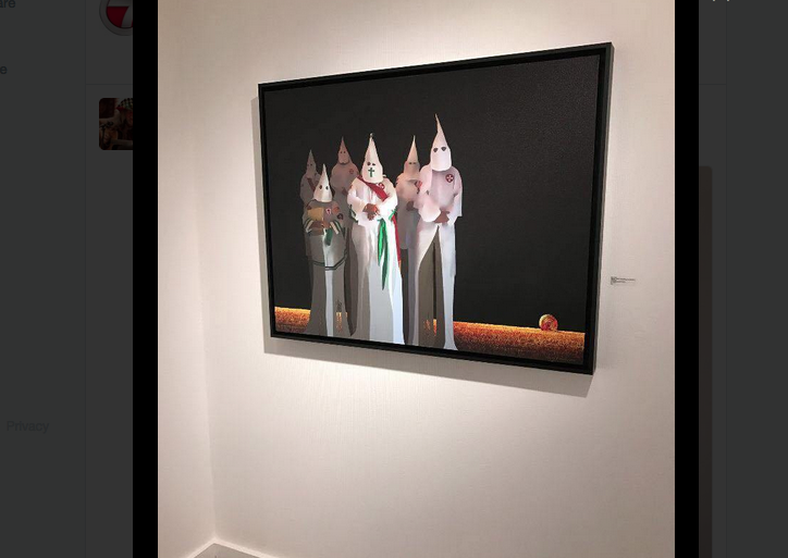 Salem State pulls art depicting KKK