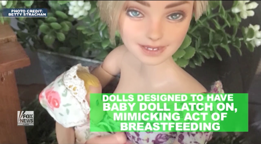 Breastfeeding doll aims to remove stigma