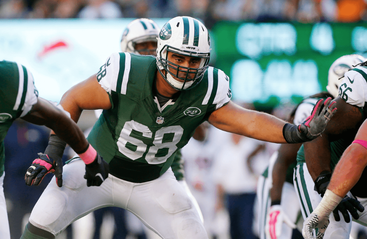 Jets OT Breno Giacomini has seen highs and lows in NFL career