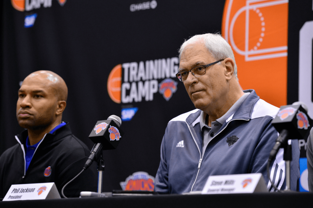 Dyer: Phil Jackson officially on the clock