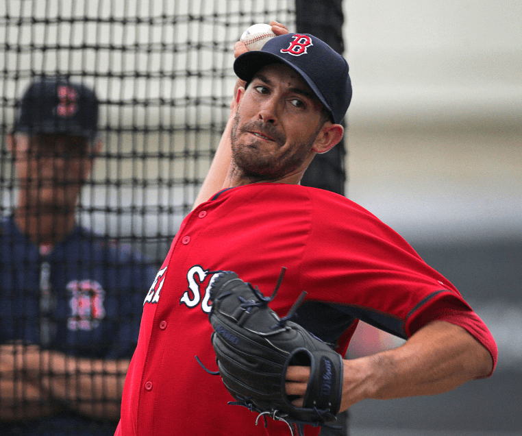 New Red Sox pitcher Rick Porcello with ace stuff