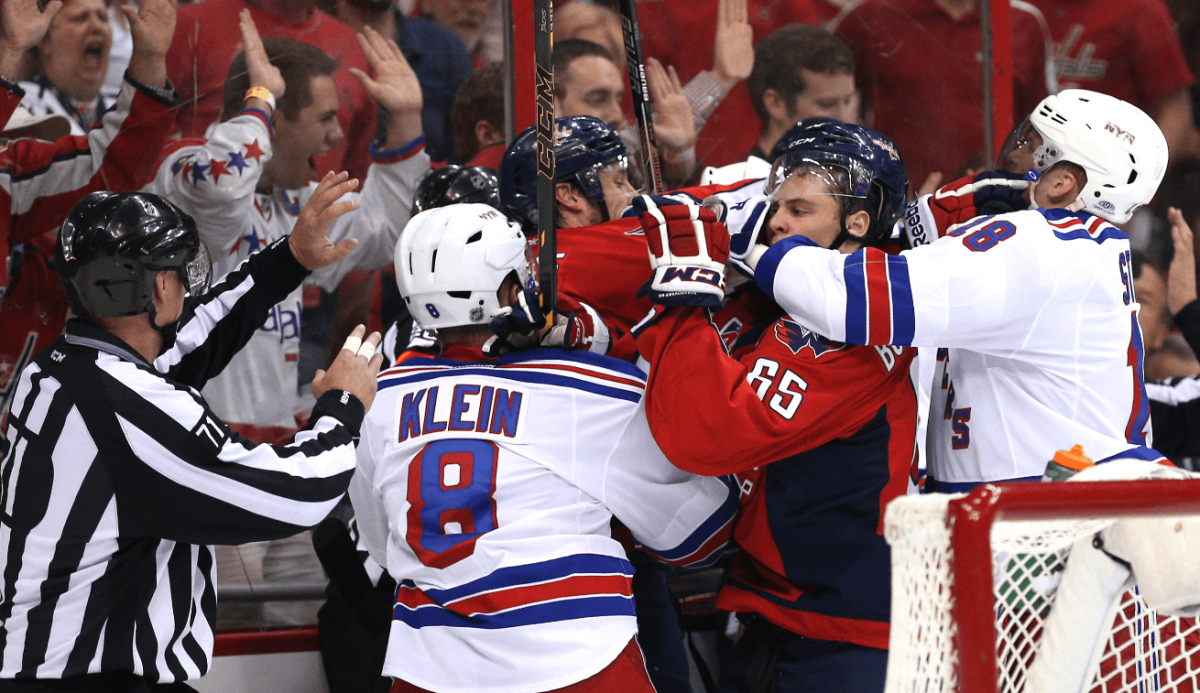 Rangers scoring woes continue as they lose, 2-1, to Capitals in Game 4