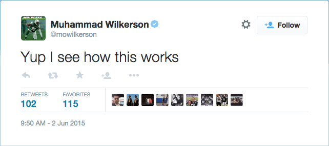 Muhammad Wilkerson reacts to Cam Jordan deal on Twitter
