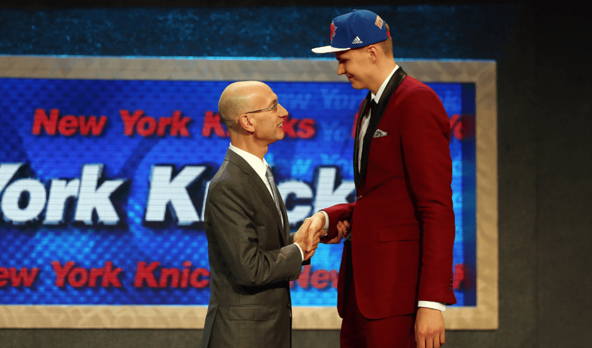 Knicks pick Kristaps Porzingis in 2015 NBA Draft