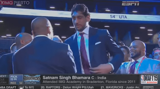 Video: Satnam Singh the first Indian-born player to be drafted in NBA