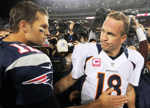What did Tom Brady say about Peyton Manning in email?