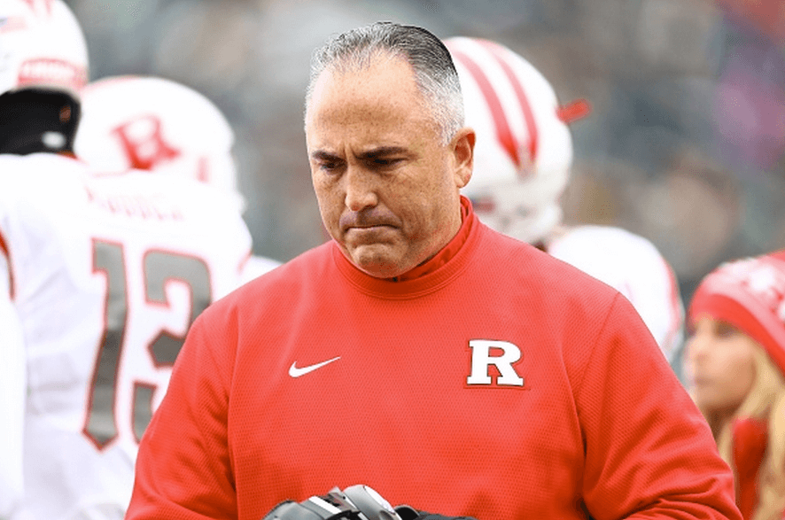 Is Rutgers football coach Kyle Flood in trouble?