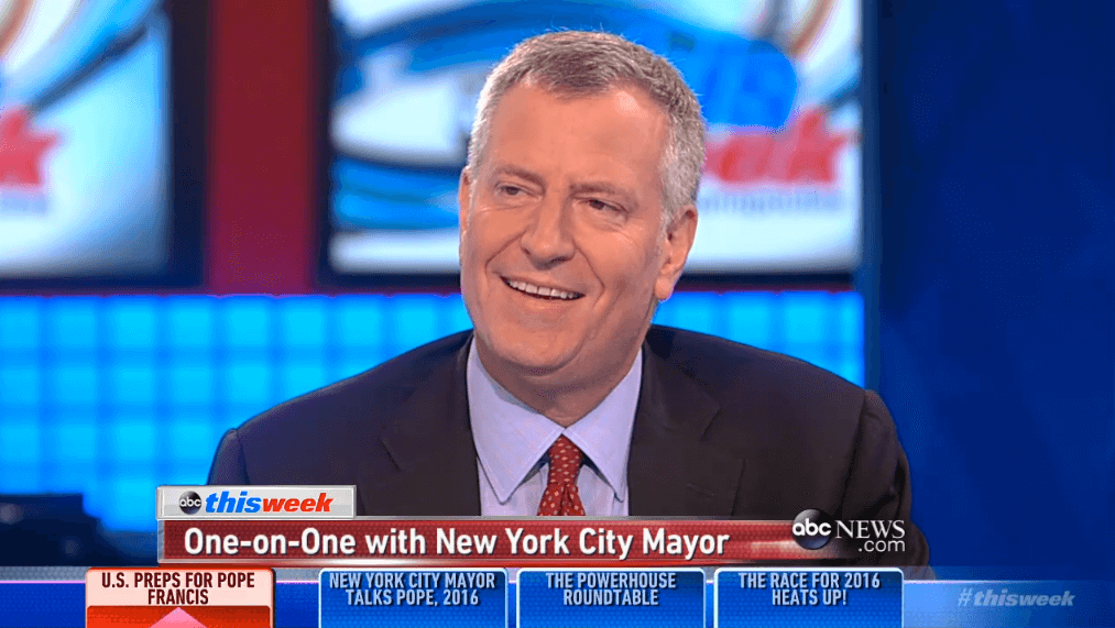 NYC ‘absolutely ready’ for papal visit: Mayor