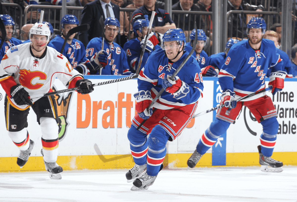 Oscar Lindberg seeking spot on Rangers’ 2015-16 roster