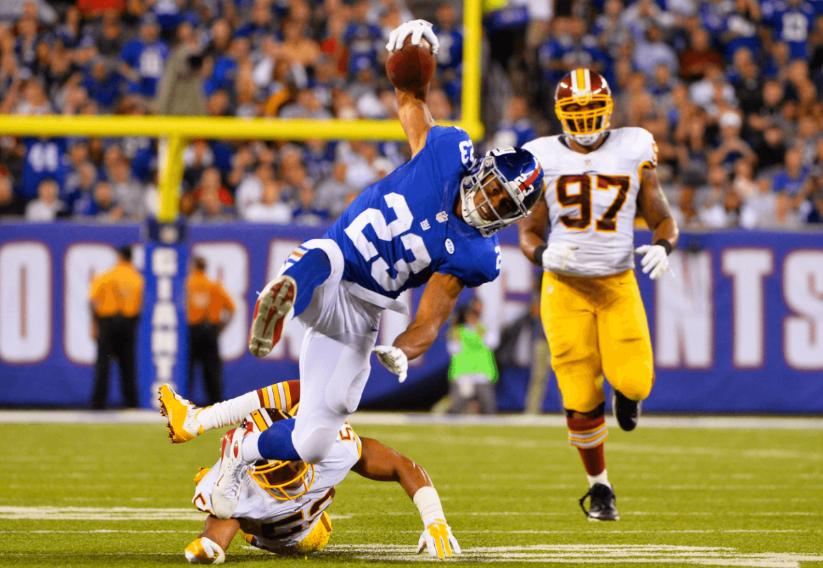 Giants topple Redskins, win their first game of 2015 season