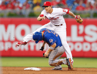 David Wright once pulled the ‘hard slide’ on Chase Utley (photos)