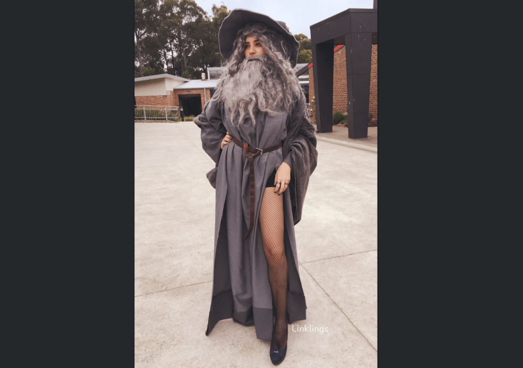 This ‘sexy Gandalf’ costume is a Halloween inspiration