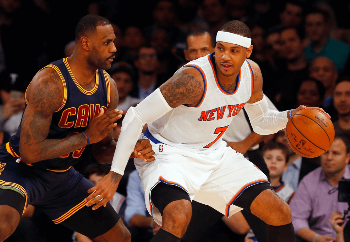 Knicks notebook: LeBron vs. Carmelo showdown up in the air