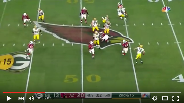 Aaron Rodgers Hail Mary pass vs. Cardinals, Lions (Video)