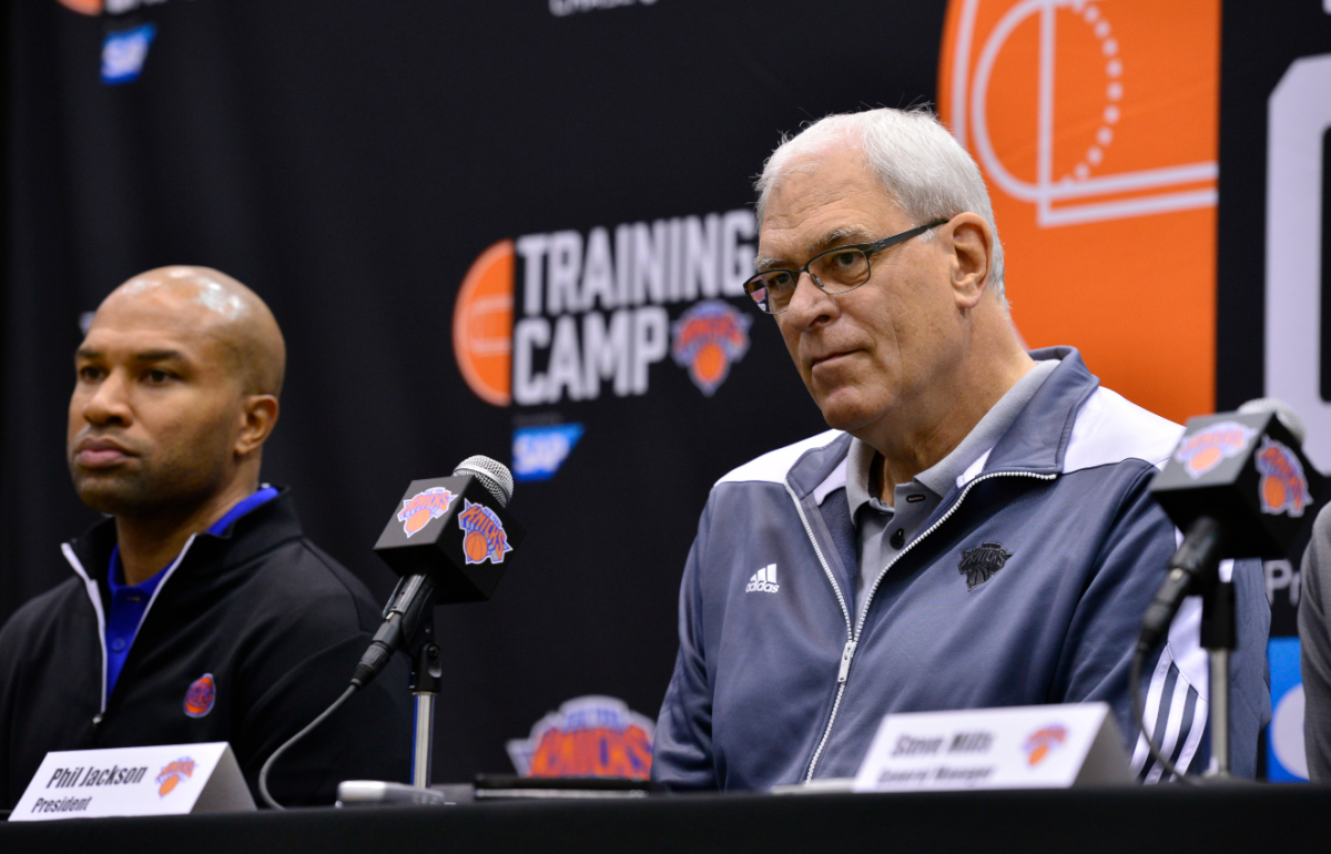 Malusis: Derek Fisher firing actually a sign that Phil Jackson will stay with