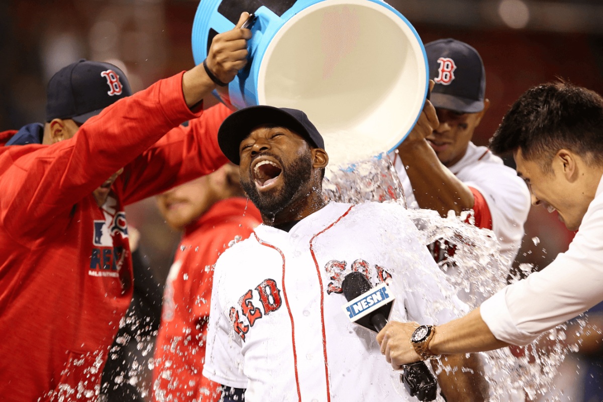 Jackie Bradley Jr. continues to tear the cover off the ball