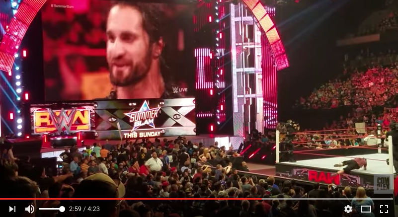 Seth Rollins attacked by WWE fan with knife? (new YouTube video)