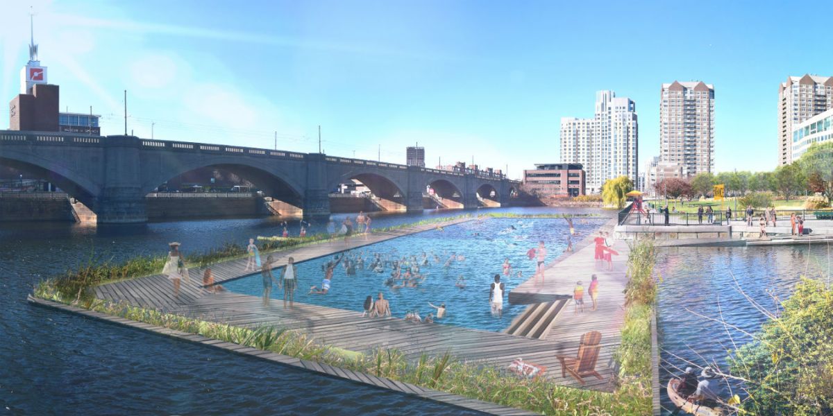 Study calls for the establishment of a swimming area in Charles River