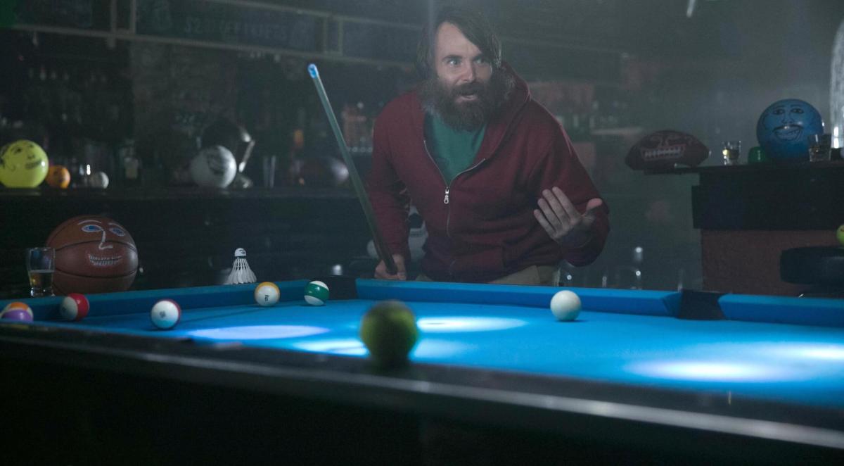 Don’t worry, Will Forte sheds his crazy “Last Man on Earth” beard between