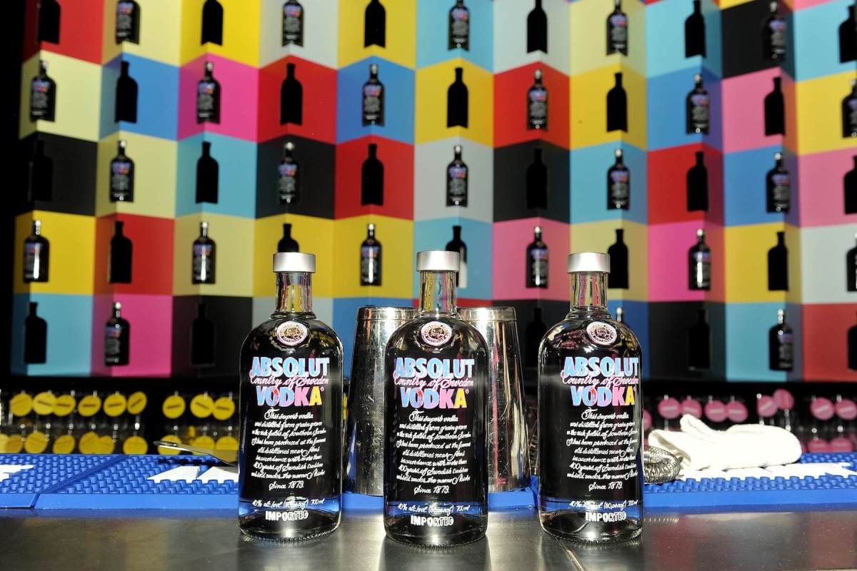 Buy a real Andy Warhol, or the Absolut bottle he designed in 1986