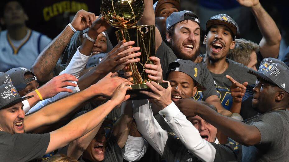 Warriors win first NBA title since 1975, topple LeBron and Cavs