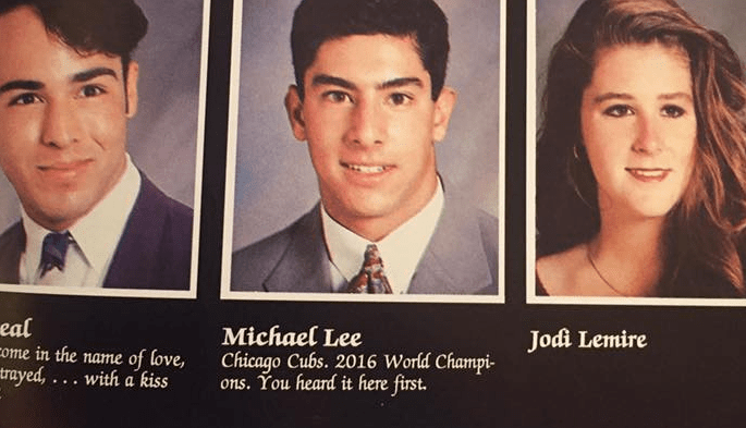 Where, who is Michael Lee? Mission Viejo grad predicted Cubs World Series win