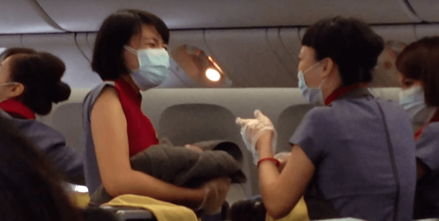 VIDEO: Woman gives birth in American airspace then is deported, baby remains