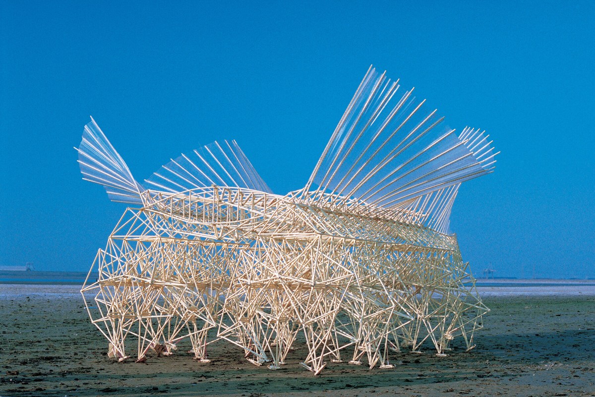 Must see: Strandbeest take over downtown Boston