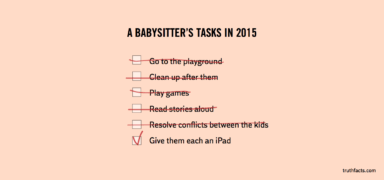 Truth Facts: A babysitter’s tasks in 2015