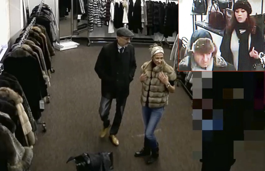 Suspects wanted in Midtown Manhattan fur thefts