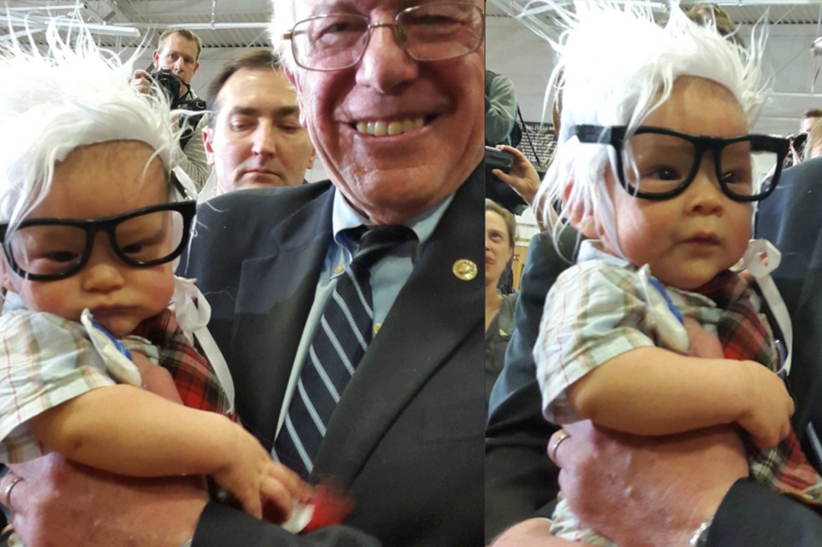 Child who gained web fame dressed as Bernie Sanders dies