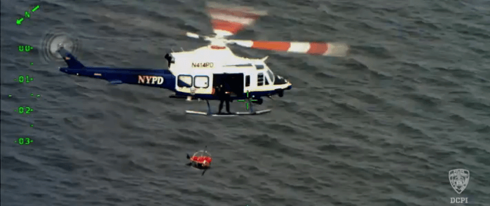 NYPD rescues distressed man from water: Video
