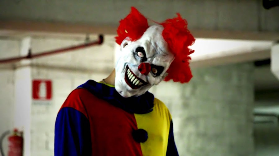 Movie-maker’s publicity stunt might have sparked creepy clown hysteria