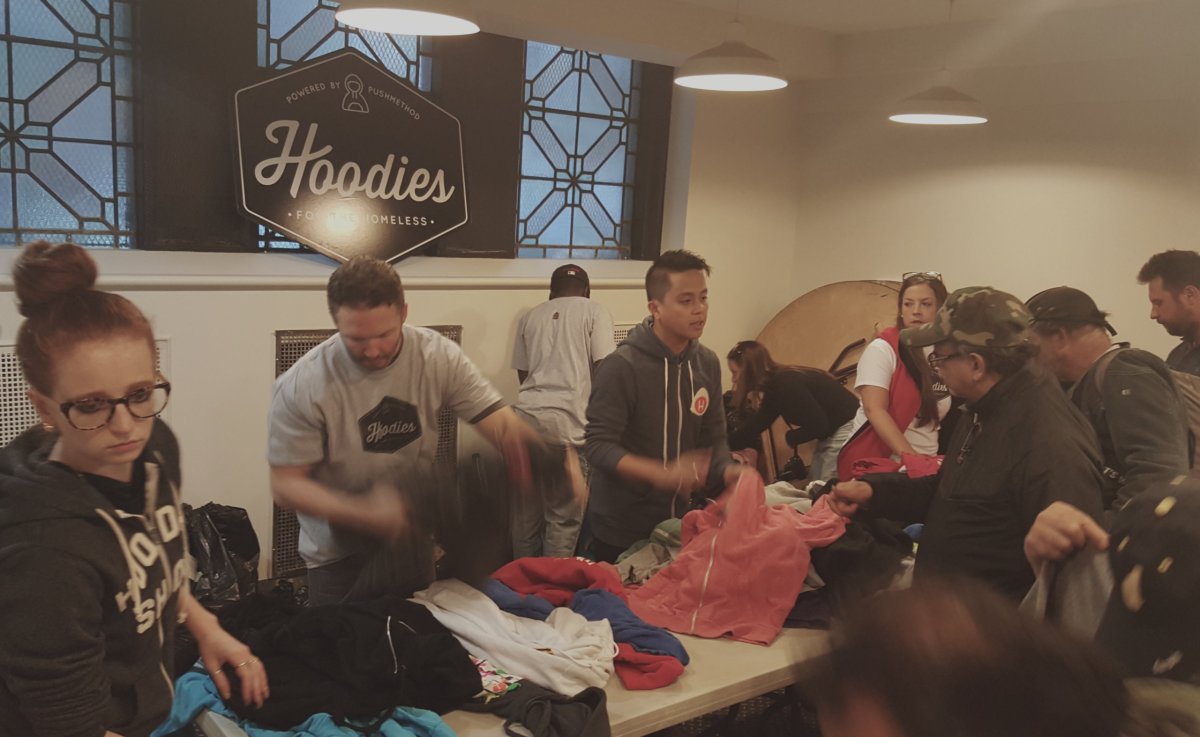 Hoodies for the Homeless aims to help Boston population prepare for winter