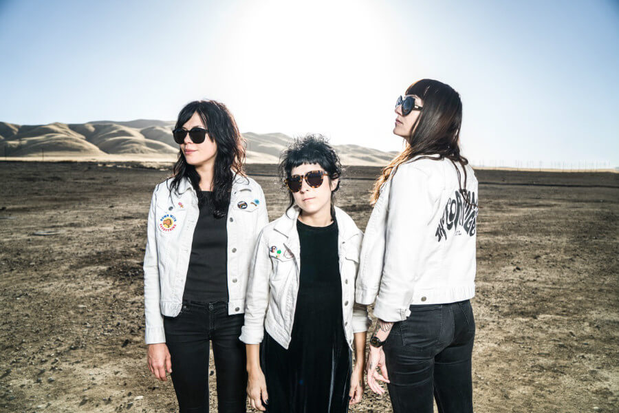 The Coathangers on nosebleeds and the ghost of Jimmy Valentine