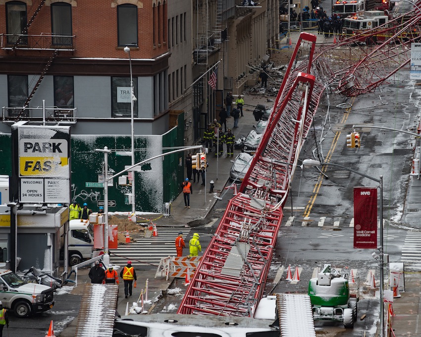Safety improvements announced following deadly crane collapse