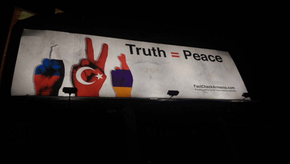 How a tweet brought down a Boston billboard denying the Armenian genocide in