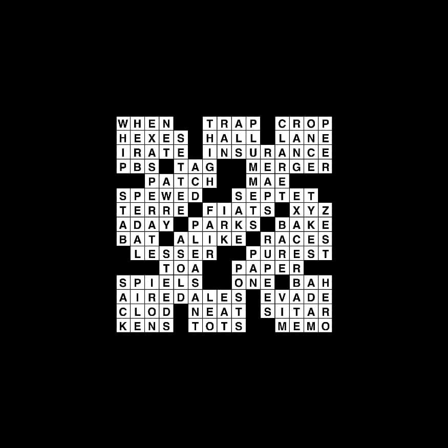 Crossword puzzle, Wander Words answers: November 15, 2019