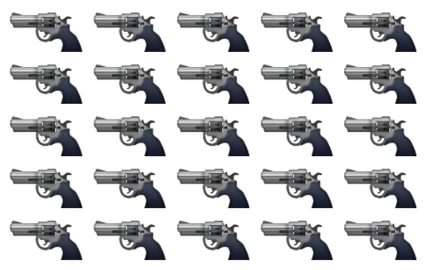 Frenchman sent to jail, fined after sending ex a gun emoji