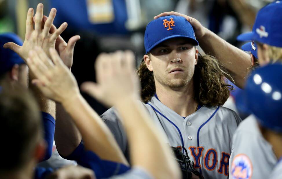 Jacob deGrom shines in Mets’ 3-1 win over Dodgers in Game 1